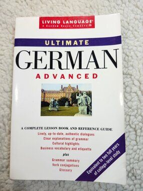Living Language Ultimate German Advanced Birgit Nielsen 1995 Textbook